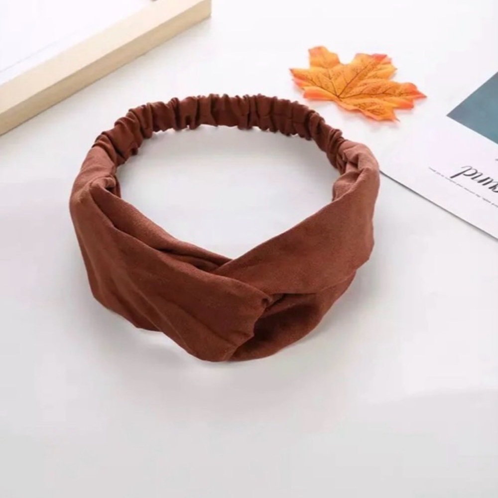 Suede Fabric Soft Headband for Adults NEW